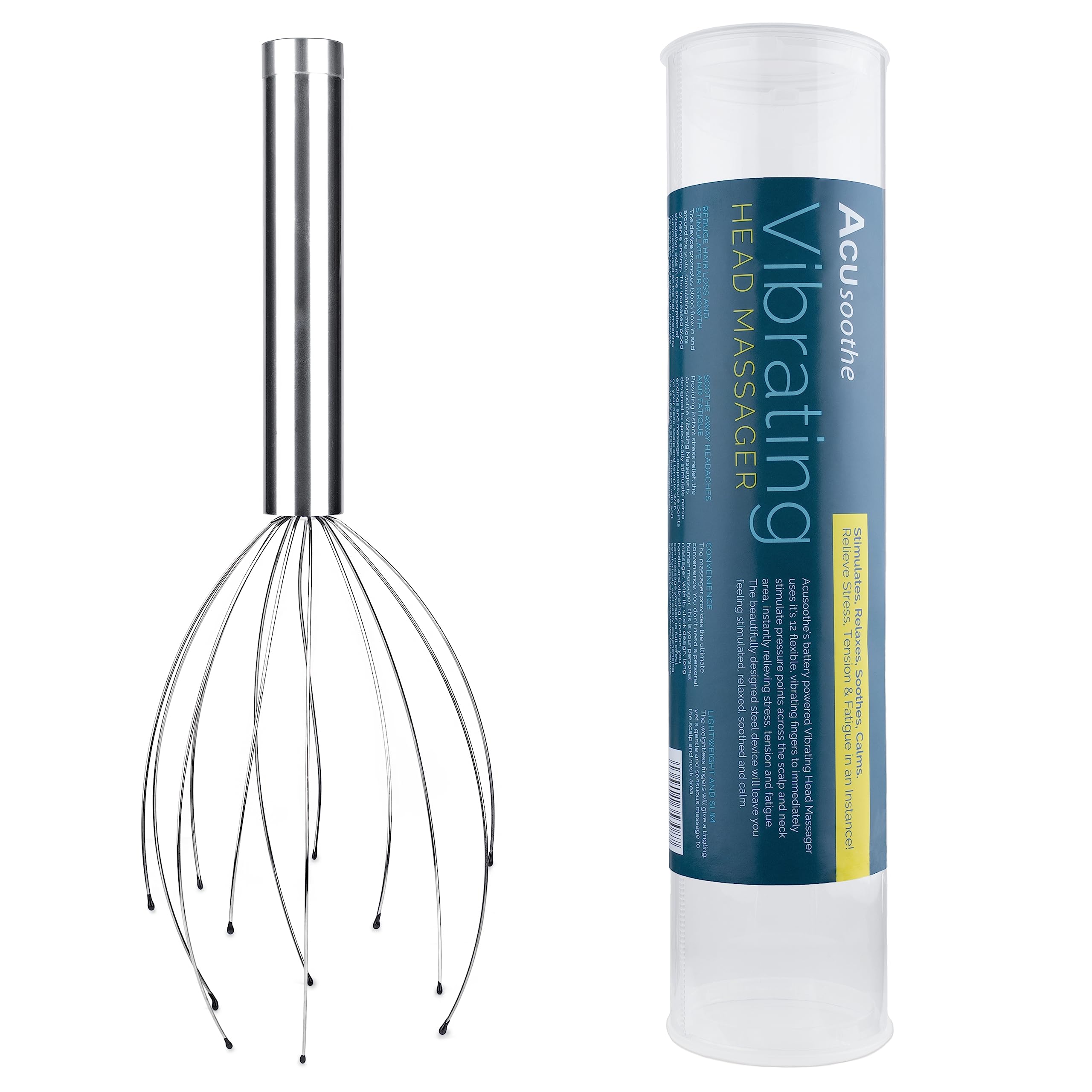 Acusoothe Vibrating Spider Head Massager1 Units