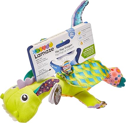 Tomy Lamaze Peluche Bebe Flip Le Dragon L Peluche D Activites A Clip Pour Berceau Ou Poussette Jeu D Eveil Bebe Jouet Educatif Convient Des La Naissance Amazon Fr Bebes Puericulture