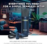 Marantz Professional MPM-1000U USB Condenser Microphone for Gaming & Streaming view 6