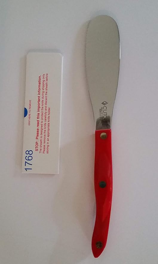 Cutco 1768R Spatula Spreader with Red Handle Kitchen & Dining