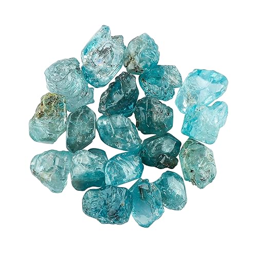 CRYSTALIS Wholesale 100 carats Natural Blue Zircon Loose Gemstone