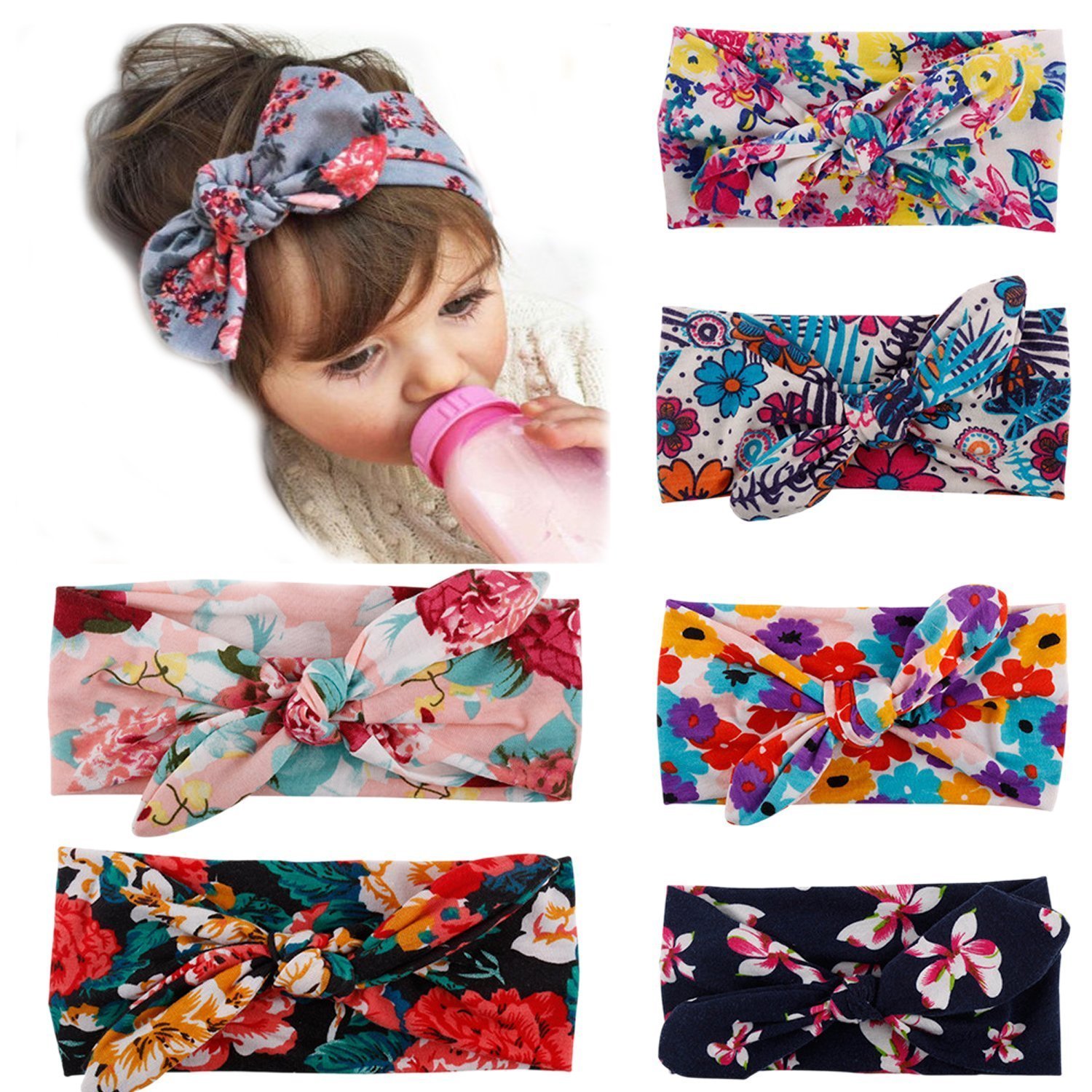 baby knot turban headband