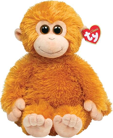 orange stuffed monkey