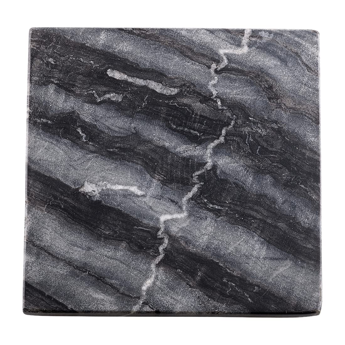 NKlaus Plate Natural Stone 14x14cm Coaster Table Decoration Saucer Glass Coaster 10640