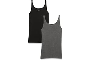 �鶹�� Essentials Women's 2-Pack Slim-fit Thin Strap Tank