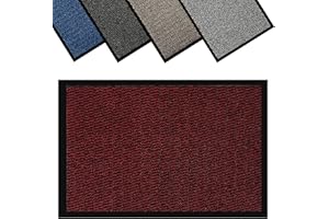 Non Slip Door Mat – Indoor and Outdoor Door Mat –Kitchen and Office Use Mat, Super Soft Absorbent Multicolor Barrier Mat, Mac