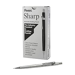 Pentel Sharp Mechanical Pencil, (0.5mm), Metallic