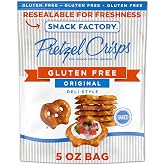 Snack Factory Pretzel Crisps Gluten Free, Original Flavor, 5 Oz