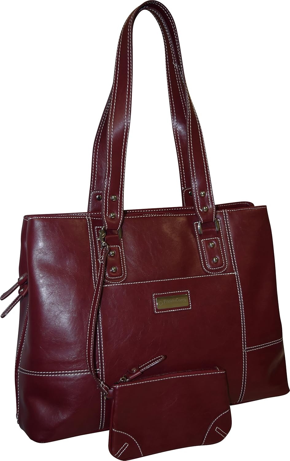 Franklin Covey Women's Business Laptop Tote Bag Red Amazon.co.uk