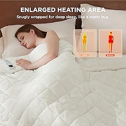 Bedsure Electric Blanket Full Size - Heated