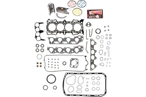 EVERGREEN PARTS AND COMPONENTS Evergreen Engine Rering Kit FSBRR4010EVE Compatible With Acura Honda 2.3 SOHC F23A1 F23A4 F23A5 F23A7 Full Gasket Set, 0.50mm / 0.020" Oversize Main Rod Bearings, Standard Size Piston Rings
