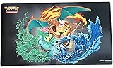 Pokemon Playmat - Charizard Blastoise Venusuar - Premium Collection Exclusive - Gaming Mat