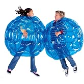HearthSong Bumper Balls - Wearable Human Bubble Ball, Durable Body Bubble Suit Sumo Balls for Bouncing and Tumbling, Ideal for Fun Outdoor Games (2 Pack)