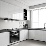 Hode White Gloss Vinyl Wrap 40x300cm Self Adhesive Wallpaper Roll view 4