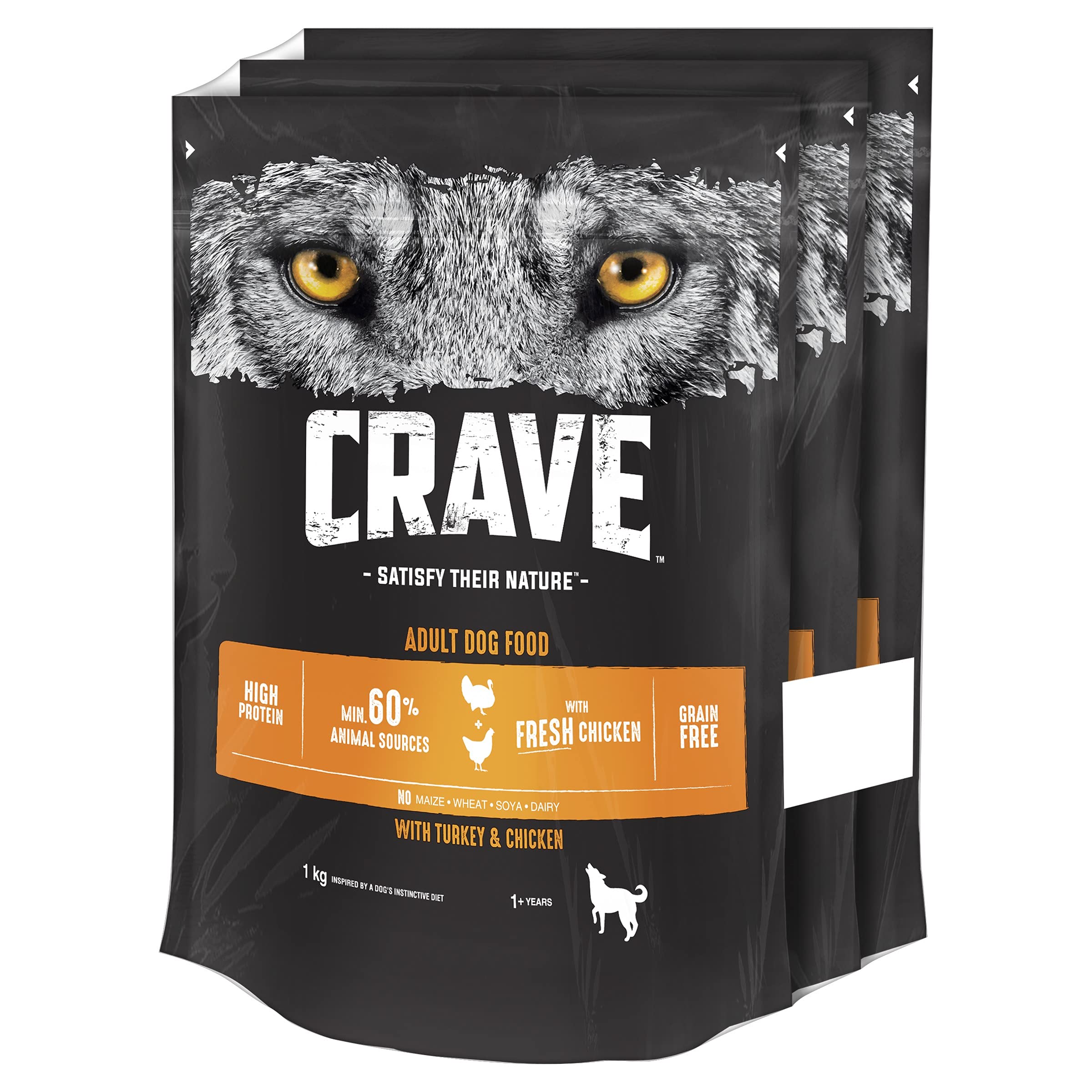 CRAVE Dog Complete with Turkey & Chicken 1kg