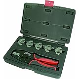 Astro 9477 Professional Quick Interchangeable Ratchet Crimping Tool Set, 7-Piece