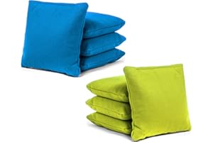 Tailgating Pros Cornhole Bags - 8 Regulation Size Corn Hole Bags - 25+ Colors Available