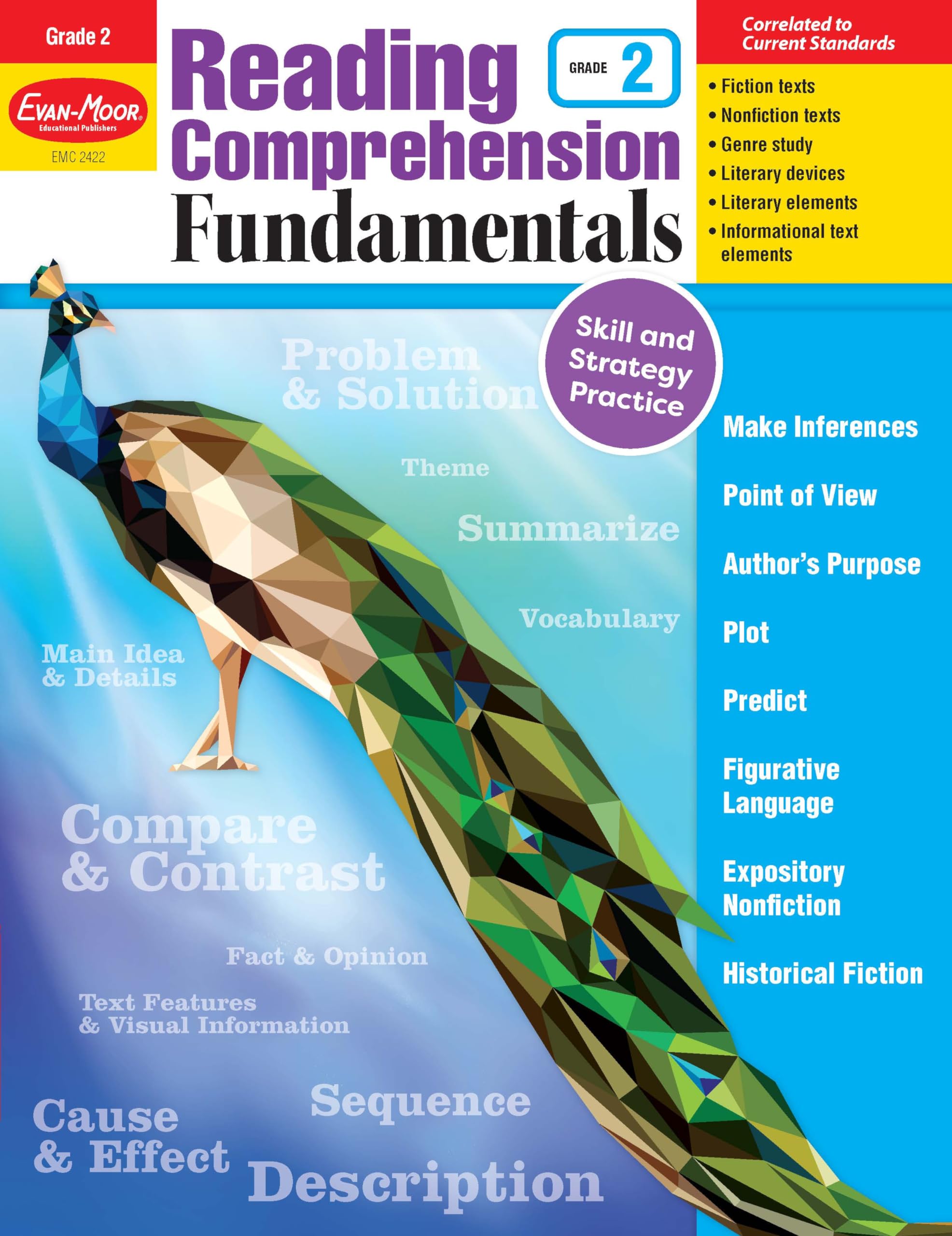 Evan-Moor Reading Comprehension Fundamentals, Grade 2