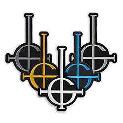 Ghost BC Grucifix Cross Symbol Heavy Metal Doom