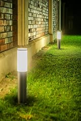 CGC Lighting Stainless Steel Outdoor Post Light IP54 45cm Garden Path Bollard view 4