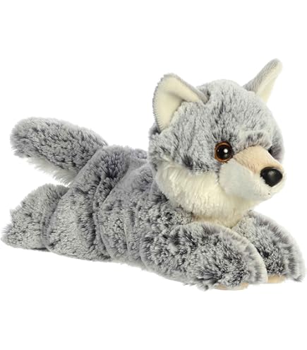 MｏDERN TｏYS製　SＩLVER PET Amazon.com: Safari Ltd. Gray Wolf Toy Figurine - Detailed