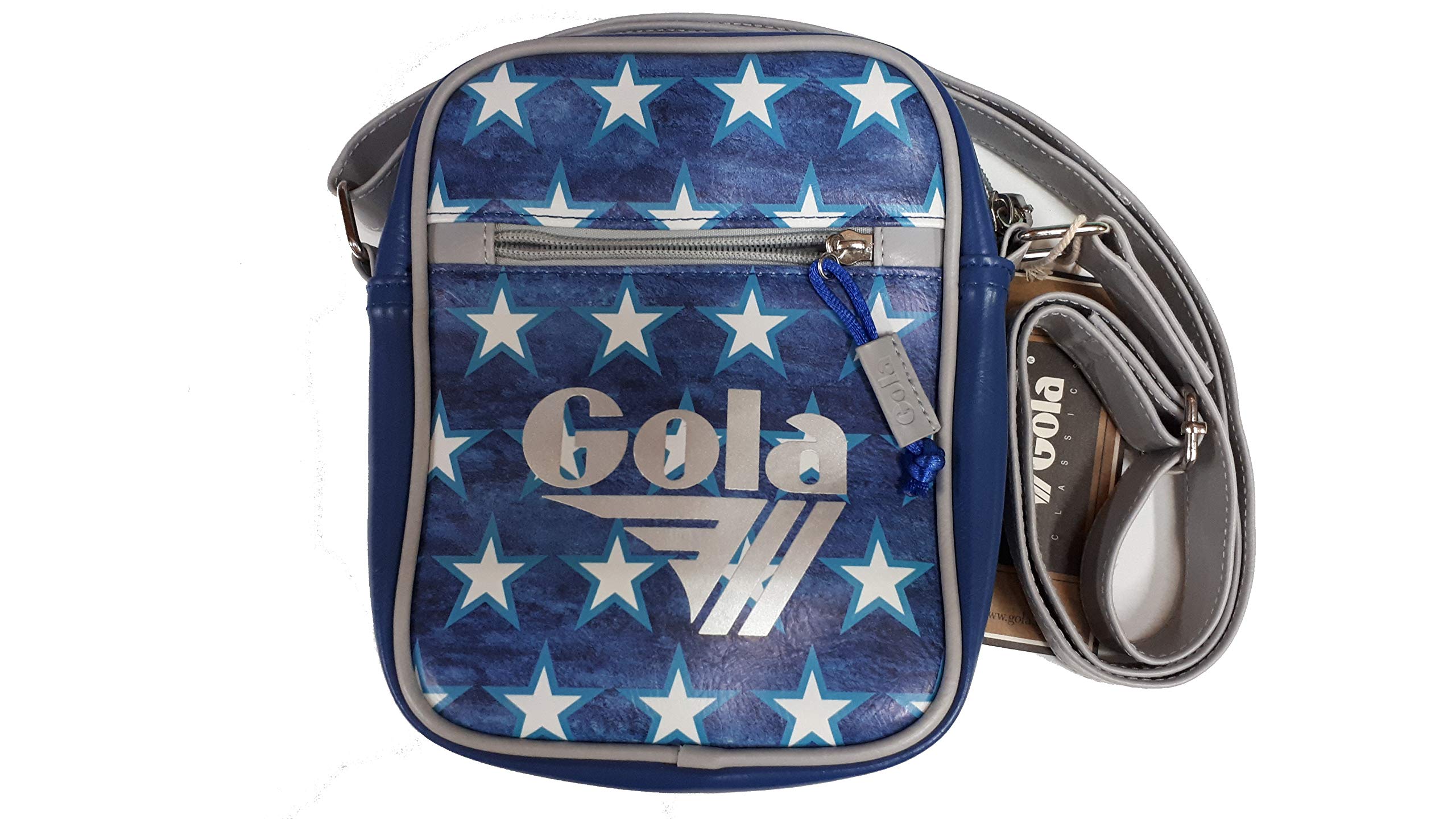 Gola Women's Cross-Body Bag DARK BLUE-WHITE-SILVER