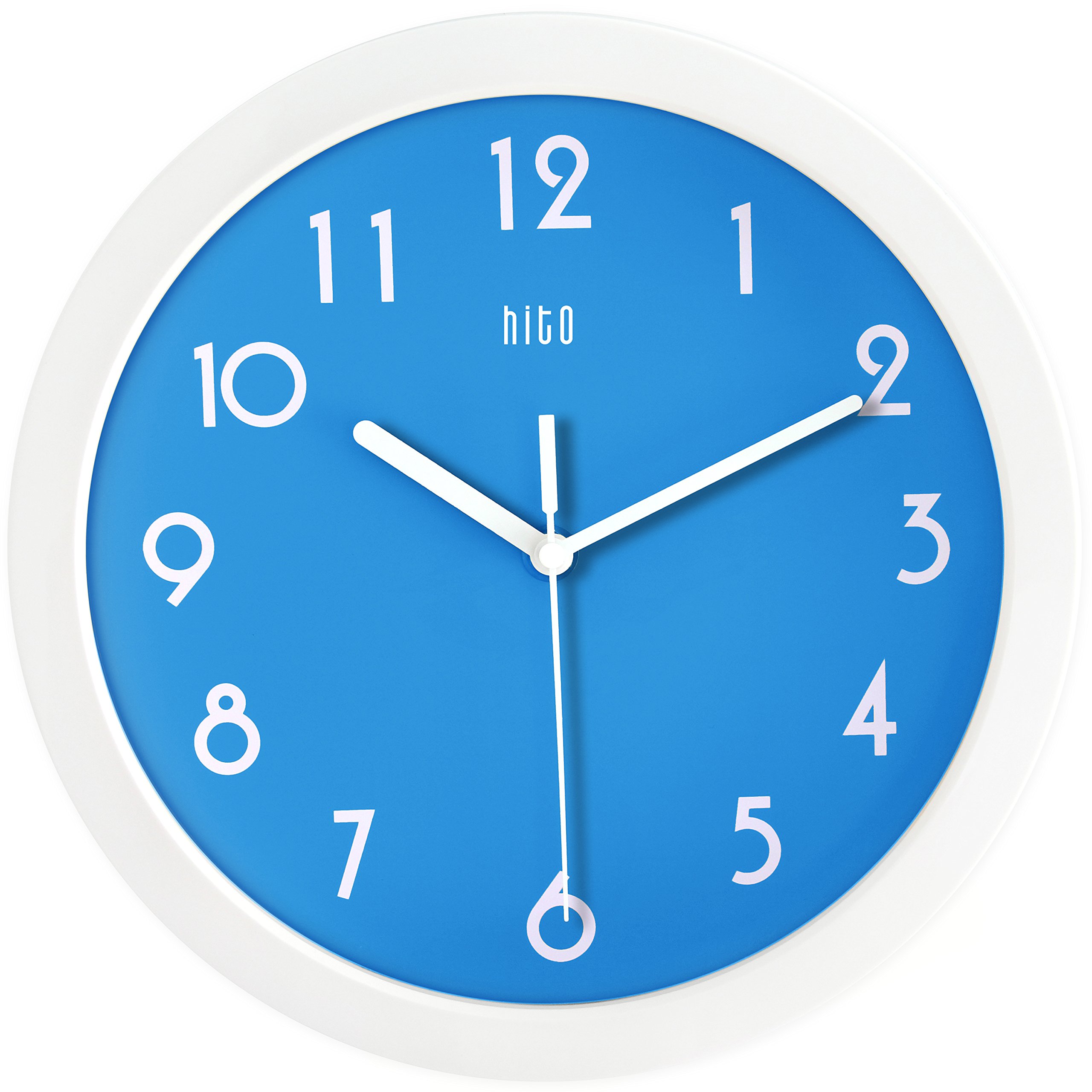 hito Silent Kids Wall Clock Non ticking 10 inch Excellent Accurate