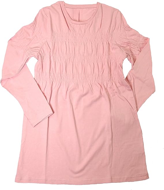 Amazon シャーリングで柔かさを出した 女の子らしい可愛いワンピース Tzop001 長袖ワンピース ベビー キッズ 子供服 80 90 100 110 1 130 140 150cm ワンピース チュニック 通販