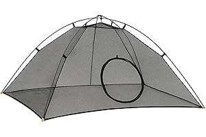 Outback Jack Cat Tent Large for Outdoor or Indoor Enclosures - Portable Playhouse Play Tents for Outside or Inside Cats & Small Animals, Kitten House Happy Habitat