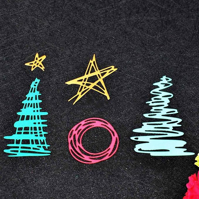 Decorazioni Natalizie Obi.Ruiyiheng Set Di 5 Stampi In Metallo A Forma Di Stella Per Albero Di Natale Decorazione Natalizia Silver Amazon It Casa E Cucina