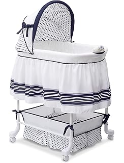 delta children playtime rocking jungle bassinet