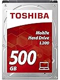 Toshiba L200 500GB Mobile Internal Hard Drive (Bulk) 2.5 Inch SATA - HDWJ105UZSVA
