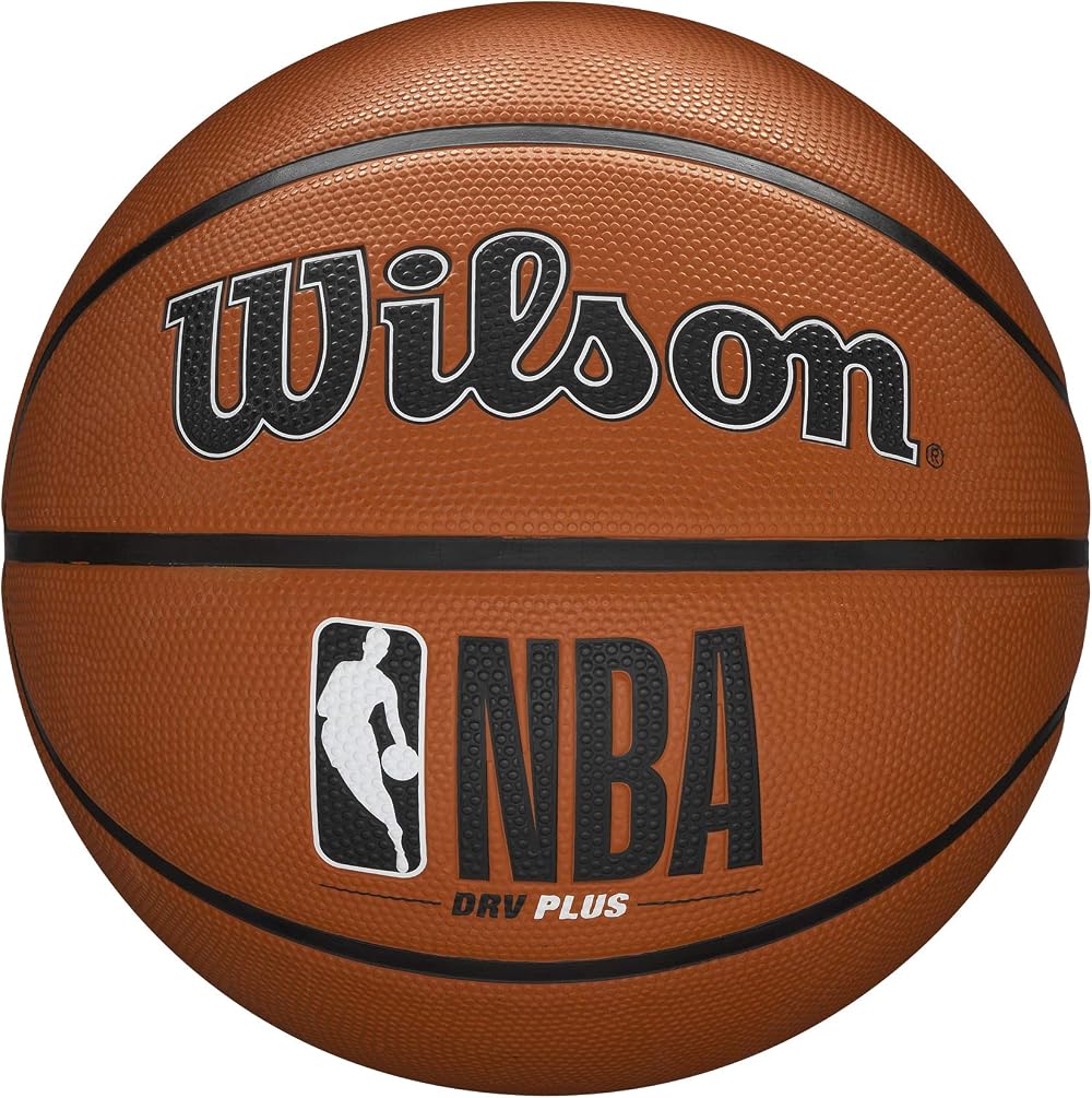 Wilson NBA DRV Plus Outdoor Rubber Basketball Size 6 Brown