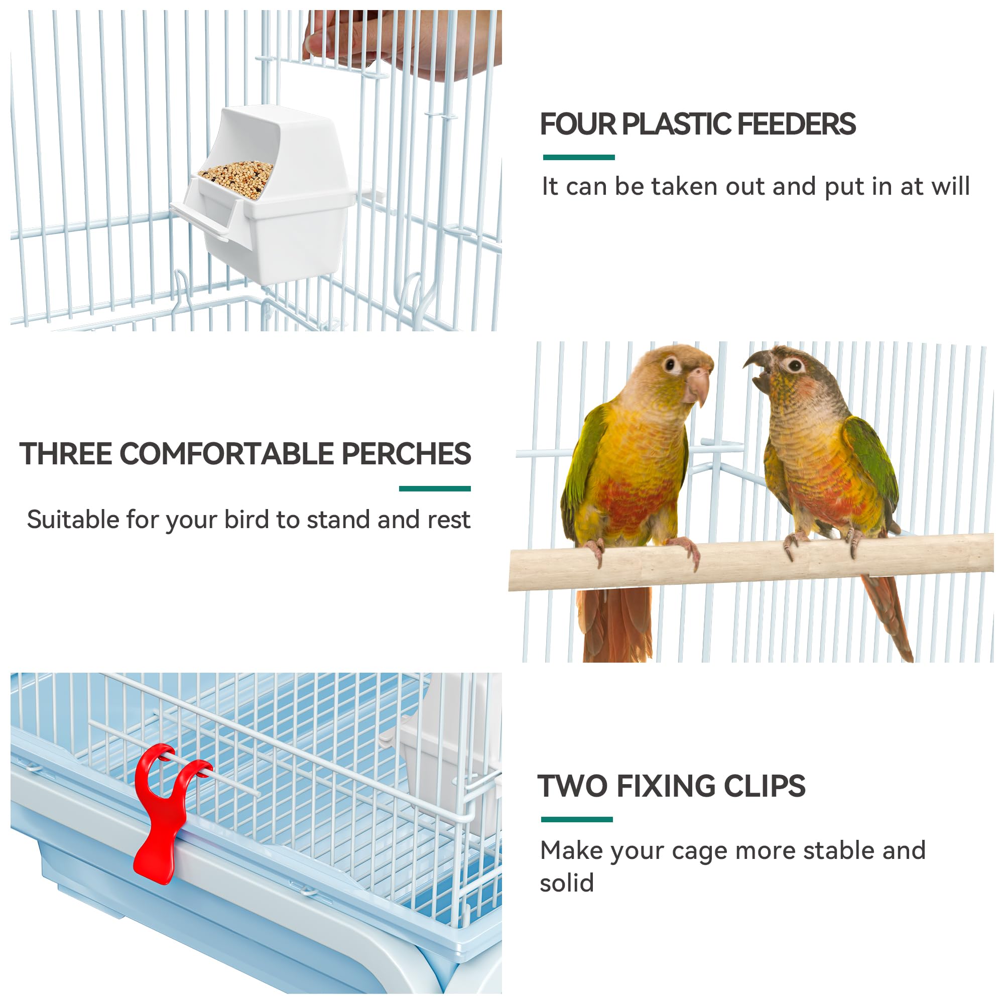 Mua YITAHOME 62 inch Metal Bird Cage, Large Parakeet Cages for Parrot ...