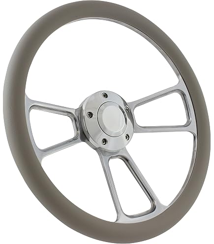 Amazon.com: 14 in Forever Sharp Billet Octane Steering Wheel Dark