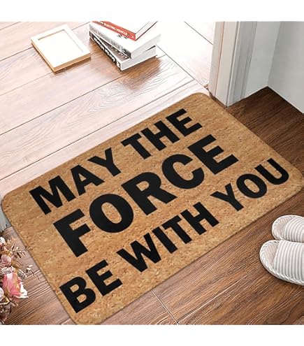 Star Wars Welcome You Are Deurmat groen-bruin pvc 40 x 60 cm Fan merch