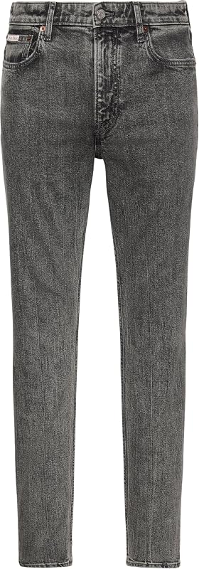 Uomo Jeans Slim Oyster Grey Gamba Affusolata, Grigio (Oyster Grey), 30W/34L