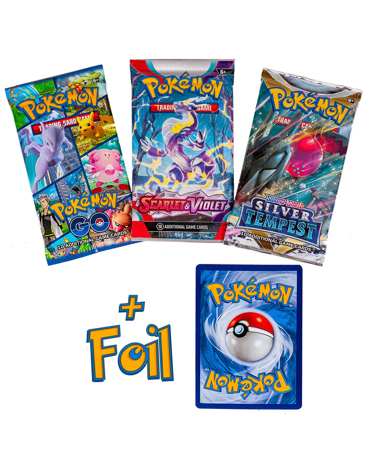 pokemon trading cards booster packs Pokemon TCG: 3 Booster Packs & 1 Random Foil