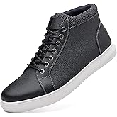 Arkbird Mens Leather Sneaker Fashion Classic Casual Chukka Ankle Boots for Men