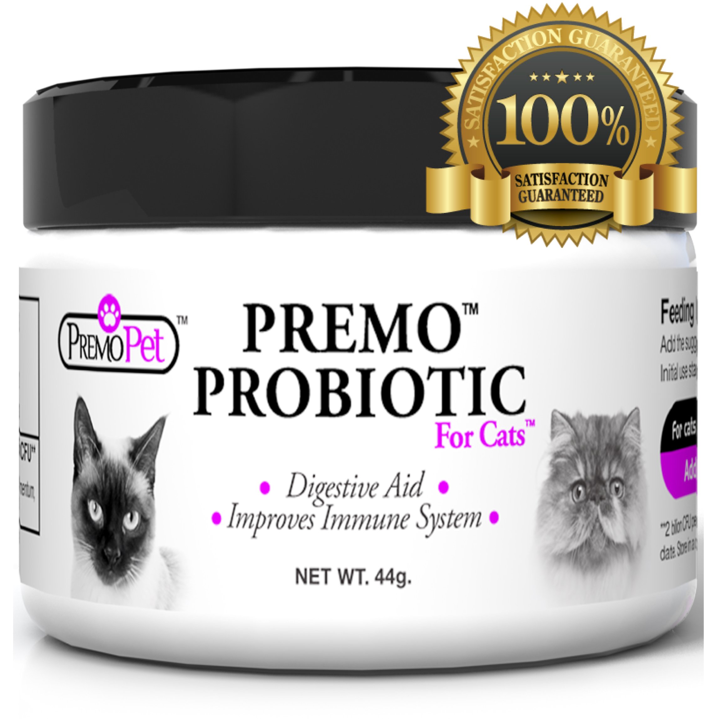 PROBIOTIC for Cats Premo Pet Digestive Aid Plus Prebiotic Best