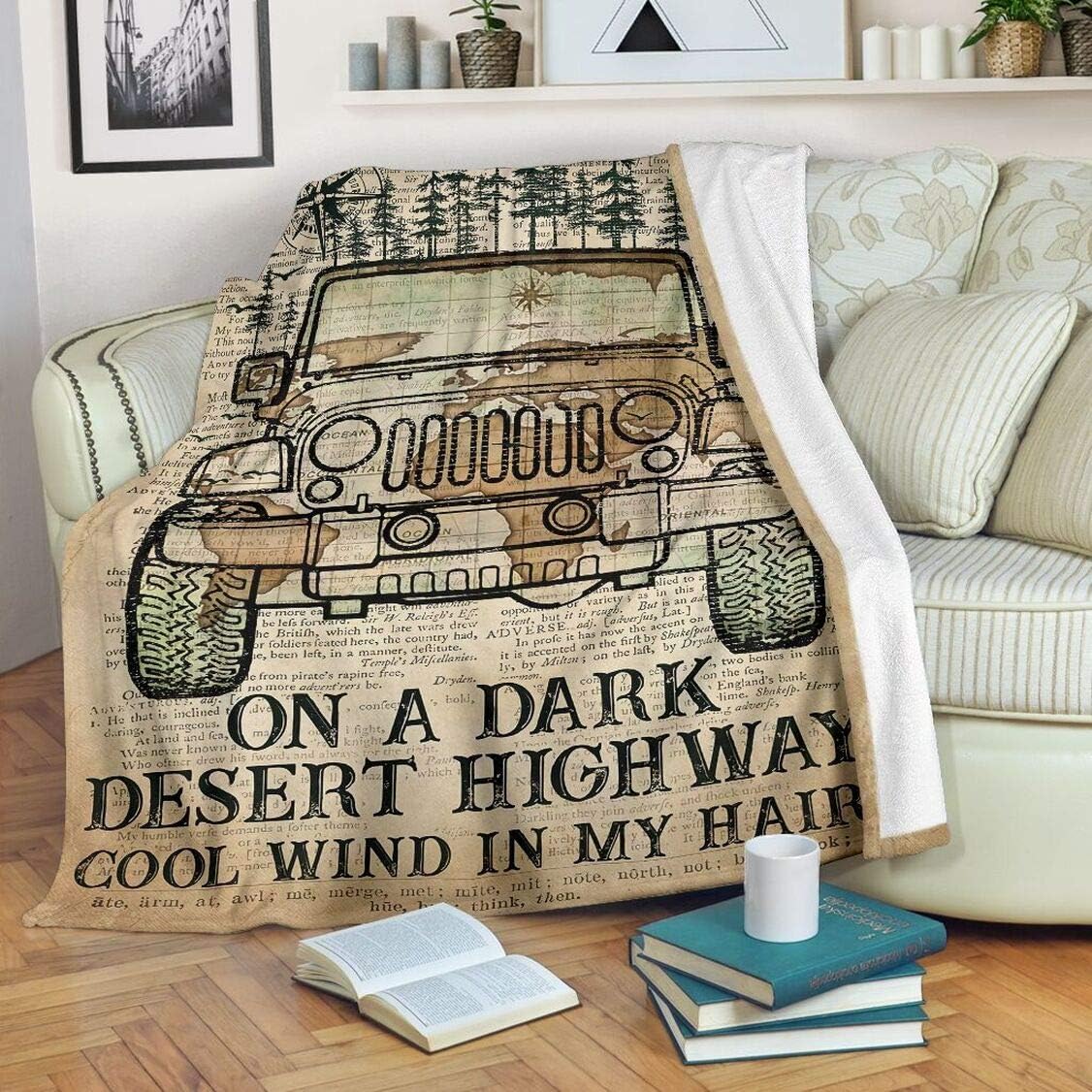 Highway Blanket Best Gift Custom Fleece Blanket Quilt for