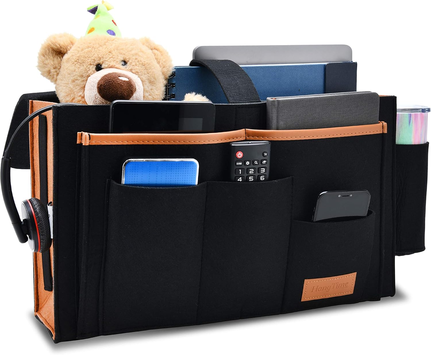 Amazon Com Hangtime Bedside Caddy For Dorm Bed Bunk Bed Accessories Bedside Caddy Pocket Organizer Bedside Storage Bed Caddy Hanging Loft Bed Accessories Bedside Organizer Caddy Hanging Storage Bedside Pocket Home Kitchen