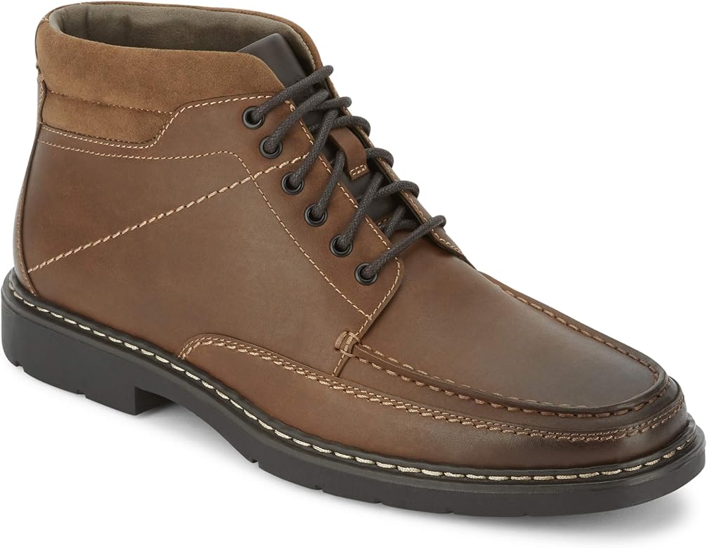 mens tan lace up boots
