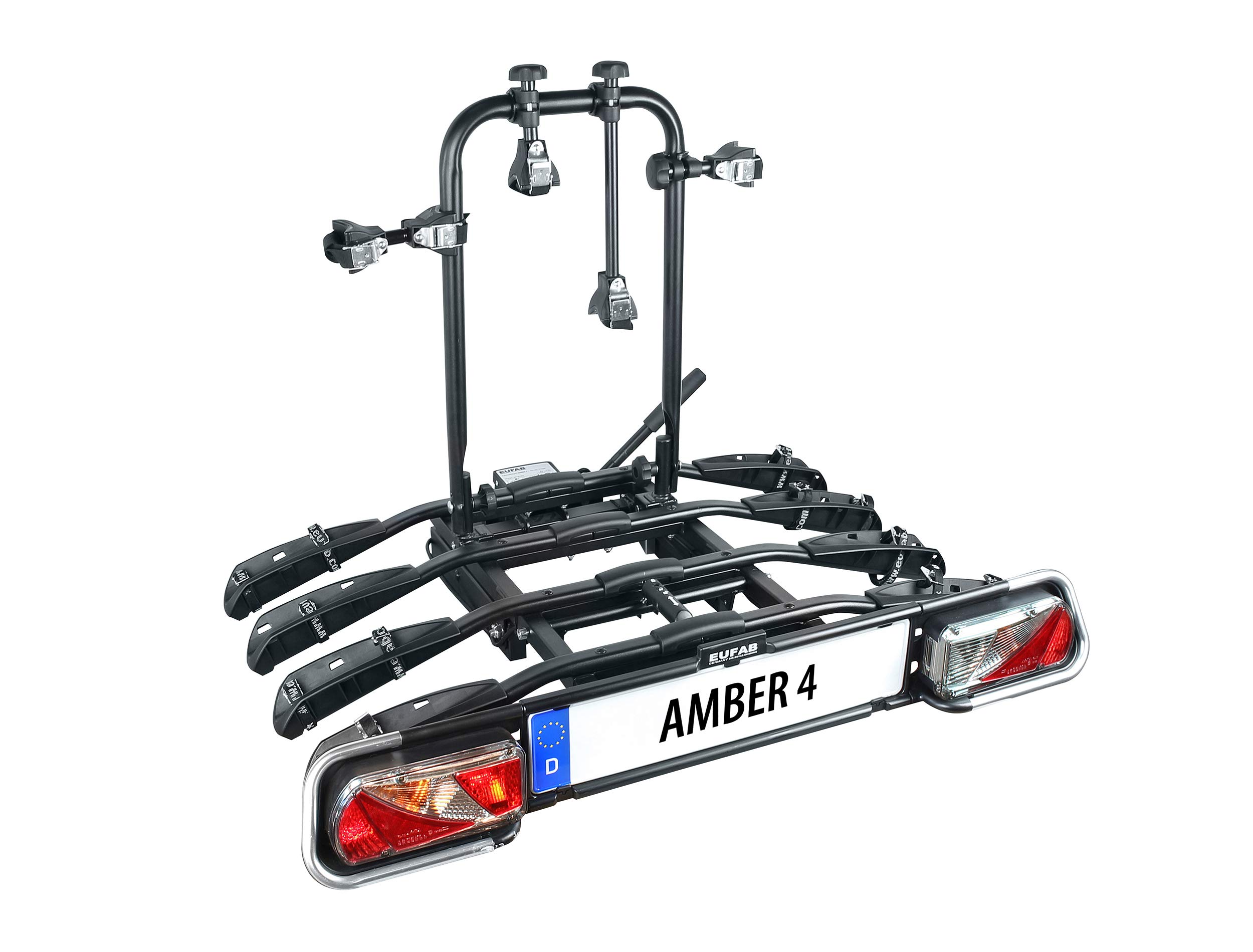 EUFAB 11556 Fahrradträger für die Anhängerkupplung