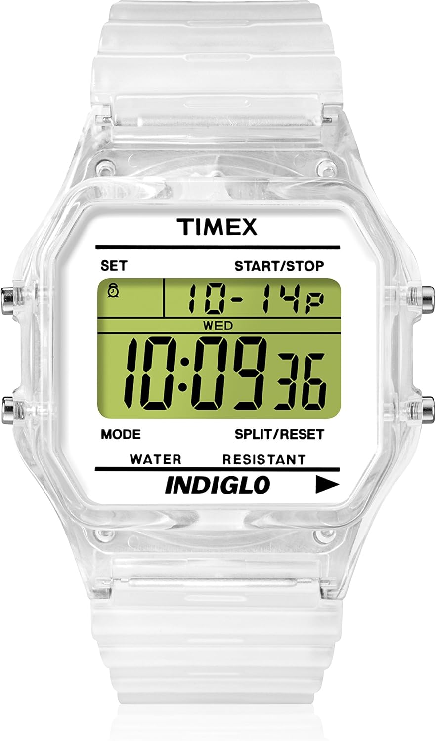 timex transparent watch