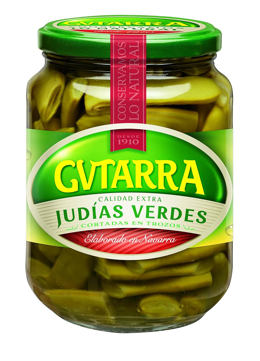 Gvtarra - Judías verdes cortadas en trozos - 720 g: Amazon.es ...