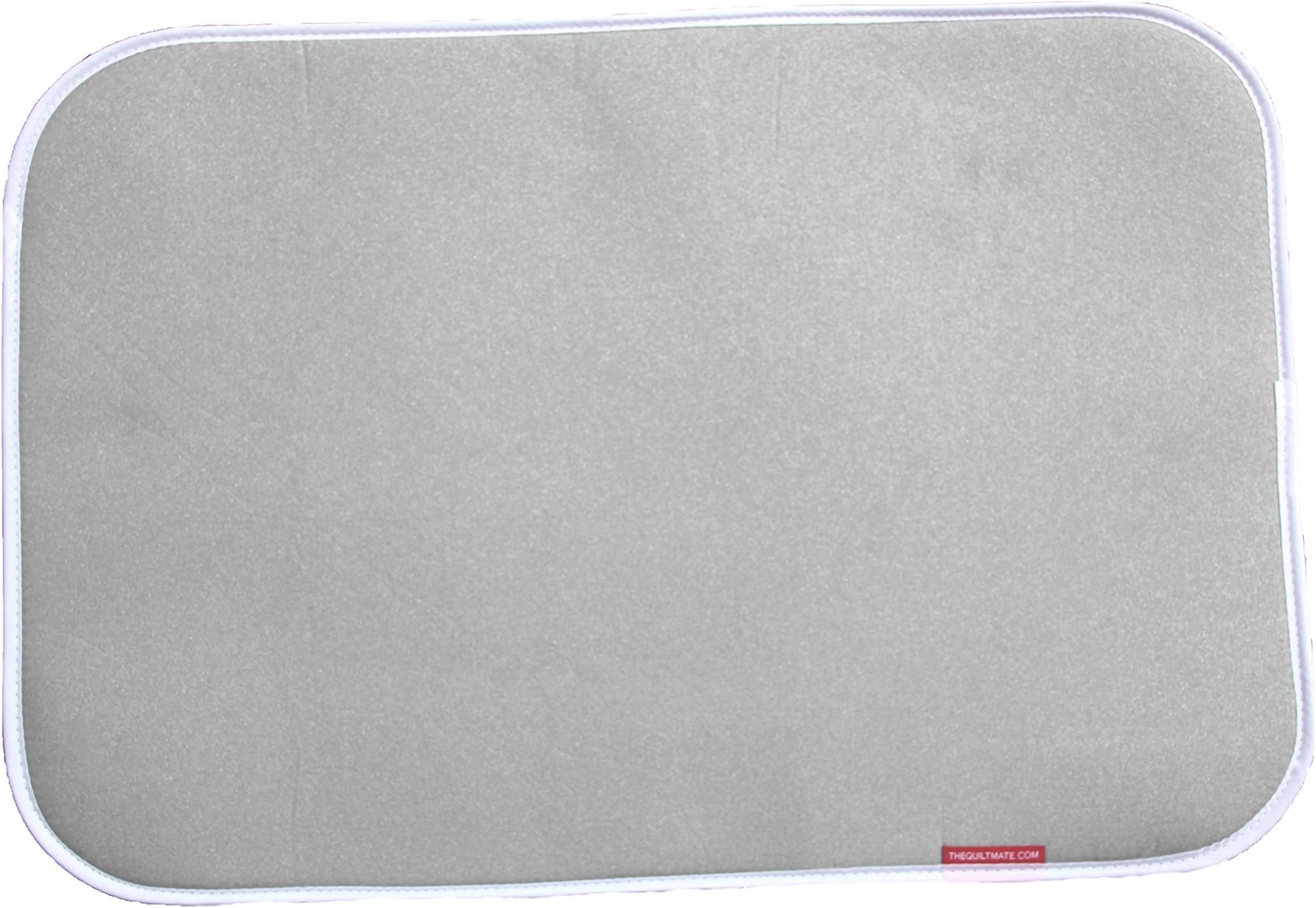 Premium Ironing Pad, Designed Especially for Quilters and Crafters, Classic, Silver, 17 in x 25 in