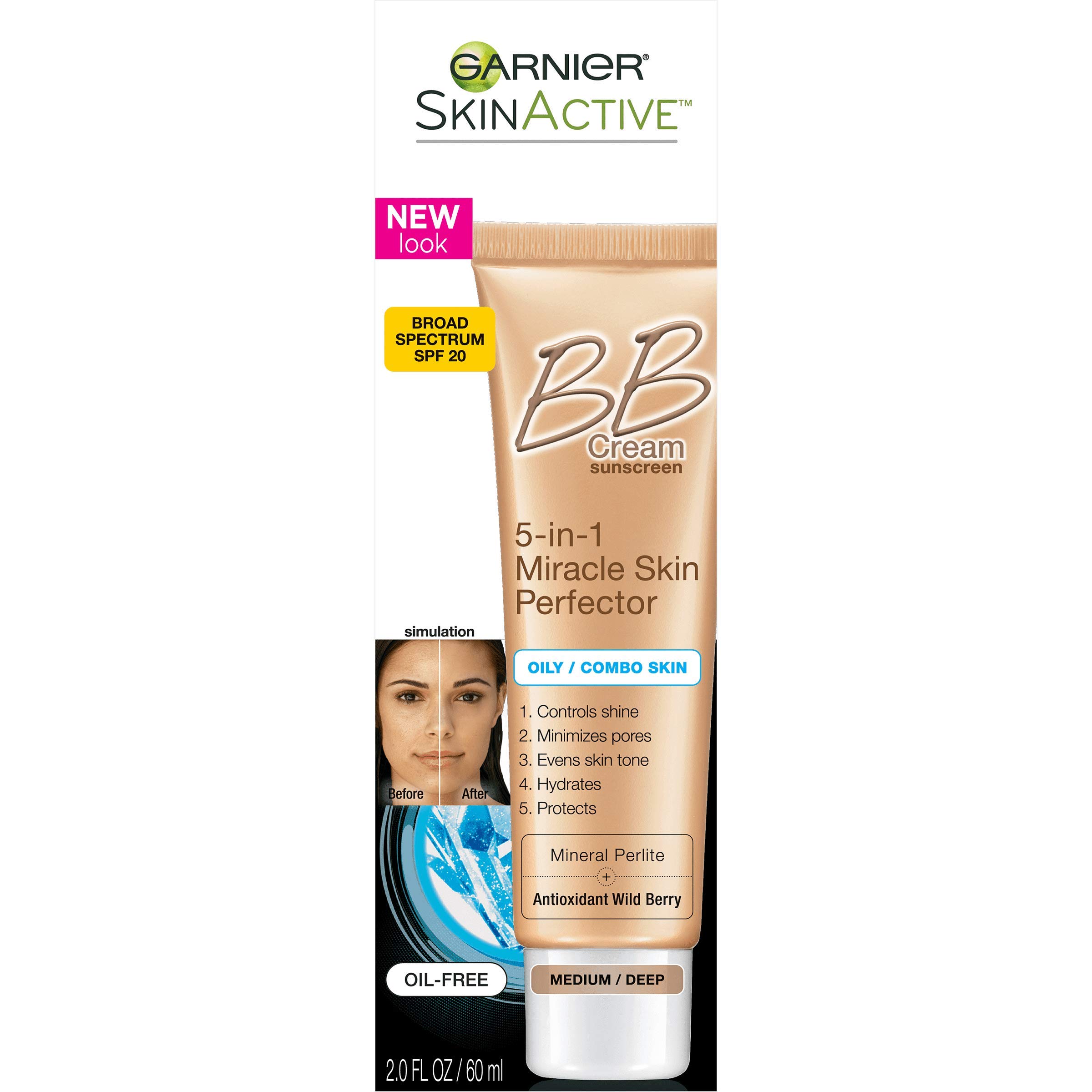 skinactive miracle skin perfector bb cream