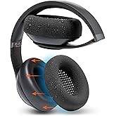 WC SweatZ Studio Pro - Patented Protective Silicone Earpad Covers for Beats Studio Pro Made by Wicked Cushions | Sweatproof & Easily Washable | Black