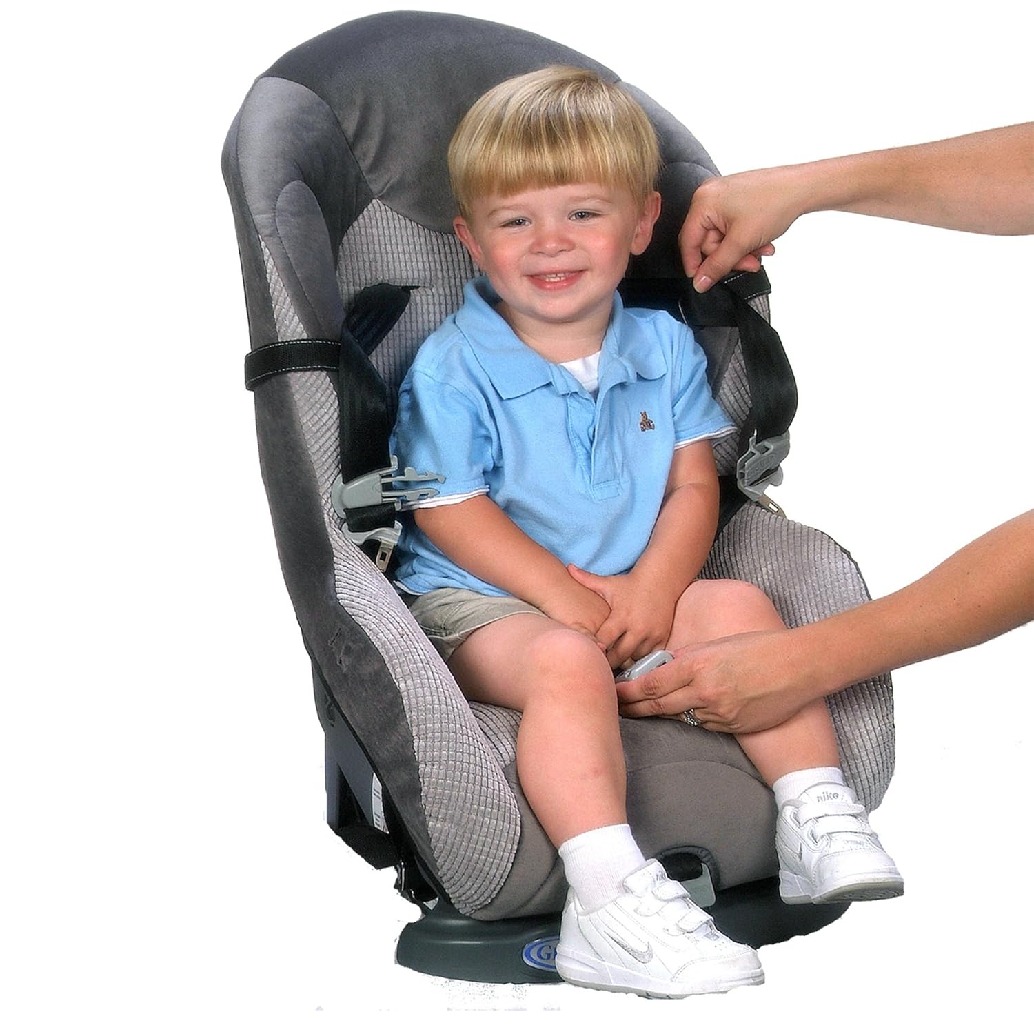 baby car seat strap holders